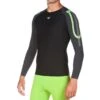 Arena Caron Compression Long Sleeve Shirt - Black/Deep Grey
