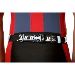 Zone3 Neoprene Pouch Race Belt With Neoprene Pouch - Black/white/gold -RunGear Elite 163989 02 d 293984
