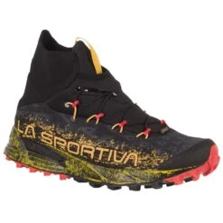 La Sportiva Uragano GTX Running Shoes - Black/Yellow