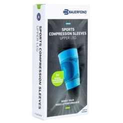 Bauerfeind Sports Compression Sleeves Upper Leg - Black -RunGear Elite 231030 05 d 445423