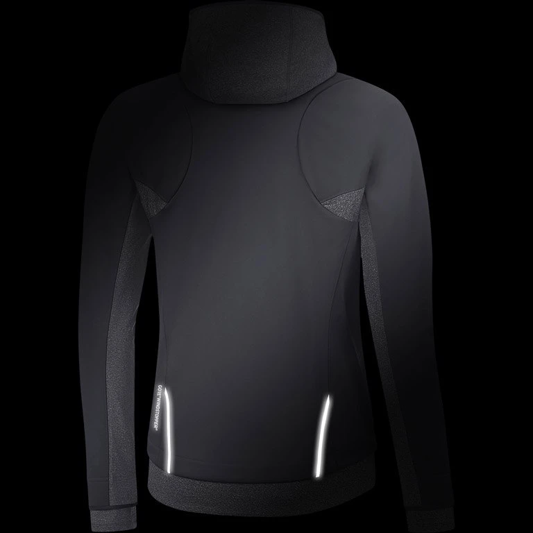 GOREWEAR R3 GORE® WINDSTOPPER® Thermo Women's Hoodie - Terra Grey 0R00 9 GOREWEAR R3 GORE® WINDSTOPPER® Thermo Women's Hoodie - Terra Grey 0R00 - Image 9