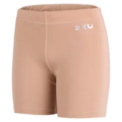 2XU Core Compression 5" Game Day Women's Shorts - Beige/silver