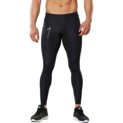 2XU Core Compression Tights - Black/nero - Standard -RunGear Elite 2xu core compression tights black nero 1 1218959