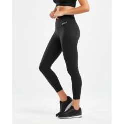 2XU Fitness Hi-Rise Compression Womens 7/8 Tights - Tall - Black/black 8 2XU Fitness Hi-Rise Compression Womens 7/8 Tights - Tall - Black/black -RunGear Elite 2xu fitness hi rise compression womens 7 8 tights black black 1 984919 1