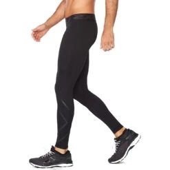 2XU Ignition Compression Tights - Black/nero -RunGear Elite 2xu ignition compression tights black nero 1 1530923