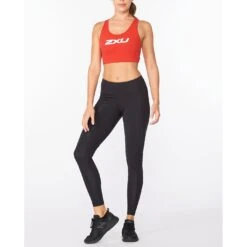 2XU Motion Racerback Crop Womens Sport Bra With Medium Support - High Risk Red/white 9 2XU Motion Racerback Crop Womens Sport Bra With Medium Support - High Risk Red/white -RunGear Elite 2xu motion racerback crop womens sport bra with medium support high risk red white 4 984983