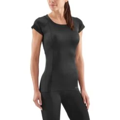SKINS Ultimate Compression T-Shirt Women - Black -RunGear Elite 305875 06 d 627630