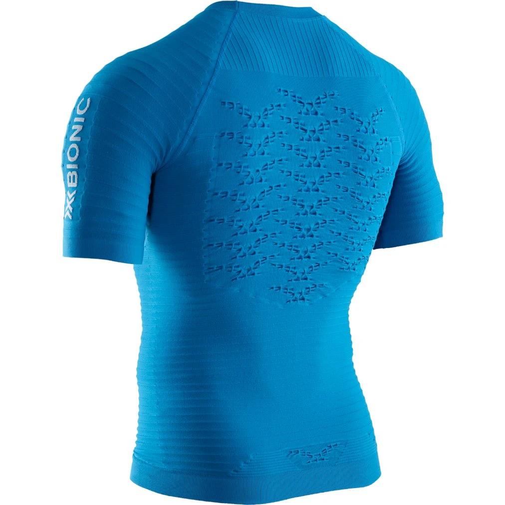X-Bionic Effektor 4.0 Run Shirt Short Sleeves For Men - Teal Blue/dolomite Grey 2 X-Bionic Effektor 4.0 Run Shirt Short Sleeves For Men - Teal Blue/dolomite Grey - Image 2
