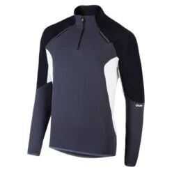 UYN Evolutyon Half Zip Jacket - Charcoal/Black/Pearl Grey