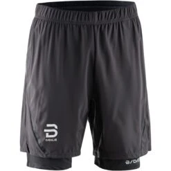 Daehlie Oxygen Running Shorts Men - Obsidian