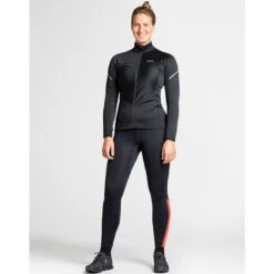 GOREWEAR R3 Women's Thermo Tights - Black/neon Yellow 9908 -RunGear Elite 336689 06 d 711109