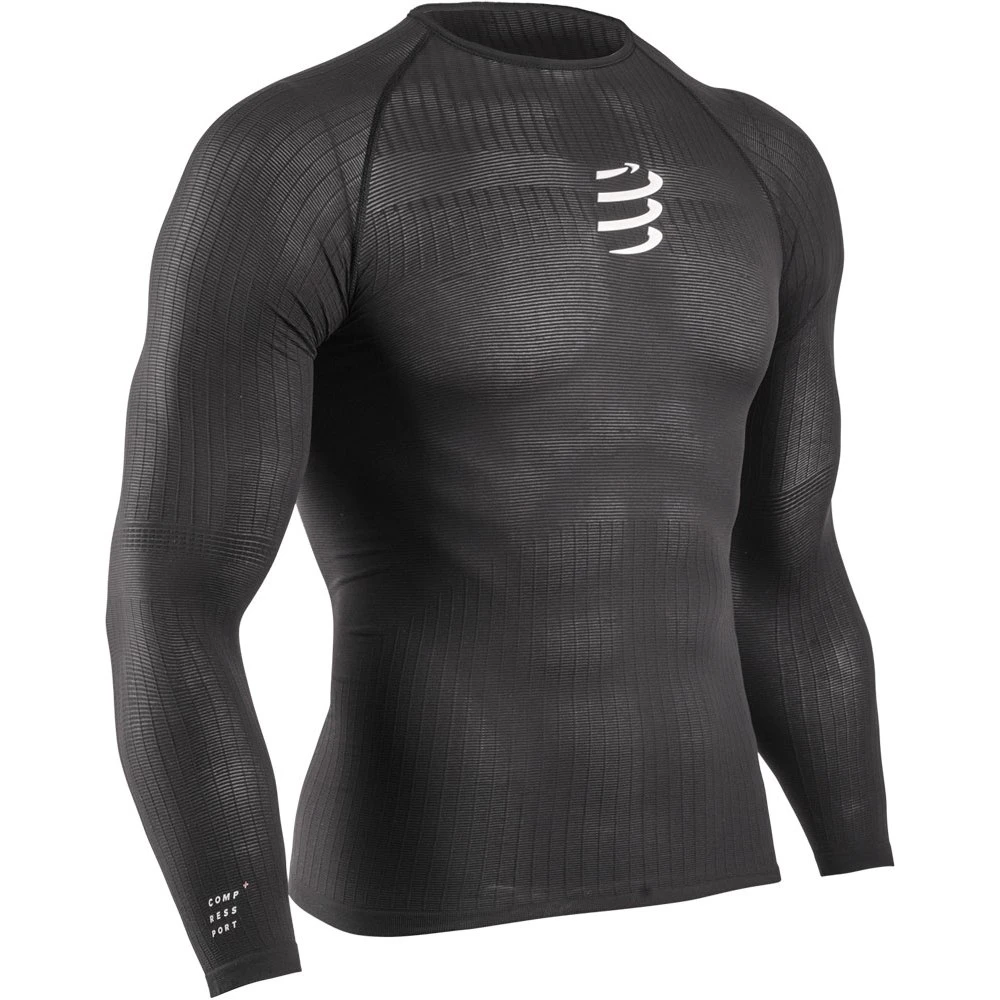 Compressport 3D Thermo 50g Longsleeve Shirt - Black 1 Compressport 3D Thermo 50g Longsleeve Shirt - Black