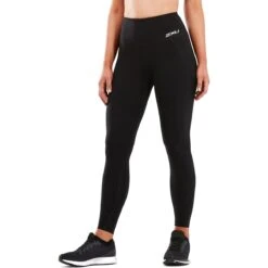 2XU Women's Fitness Hi-Rise Compression Tights - Black/black -RunGear Elite 344037 02 d 731027