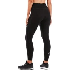2XU Women's Fitness Hi-Rise Compression Tights - Black/black -RunGear Elite 344037 04 d 731029