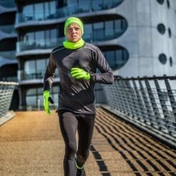 GripGrab Running Expert Hi-Vis Winter Touchscreen Gloves - Yellow Hi-Vis -RunGear Elite 347542 04 d 741222