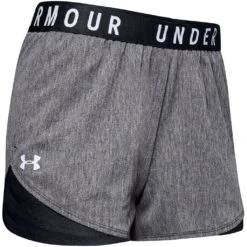 Under Armour UA Play Up 3.0 Twist Shorts Women - Black/Black/White