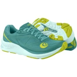Topo Athletic Zephyr Running Shoes Women - Teal/lime -RunGear Elite 362703 02 d 781773