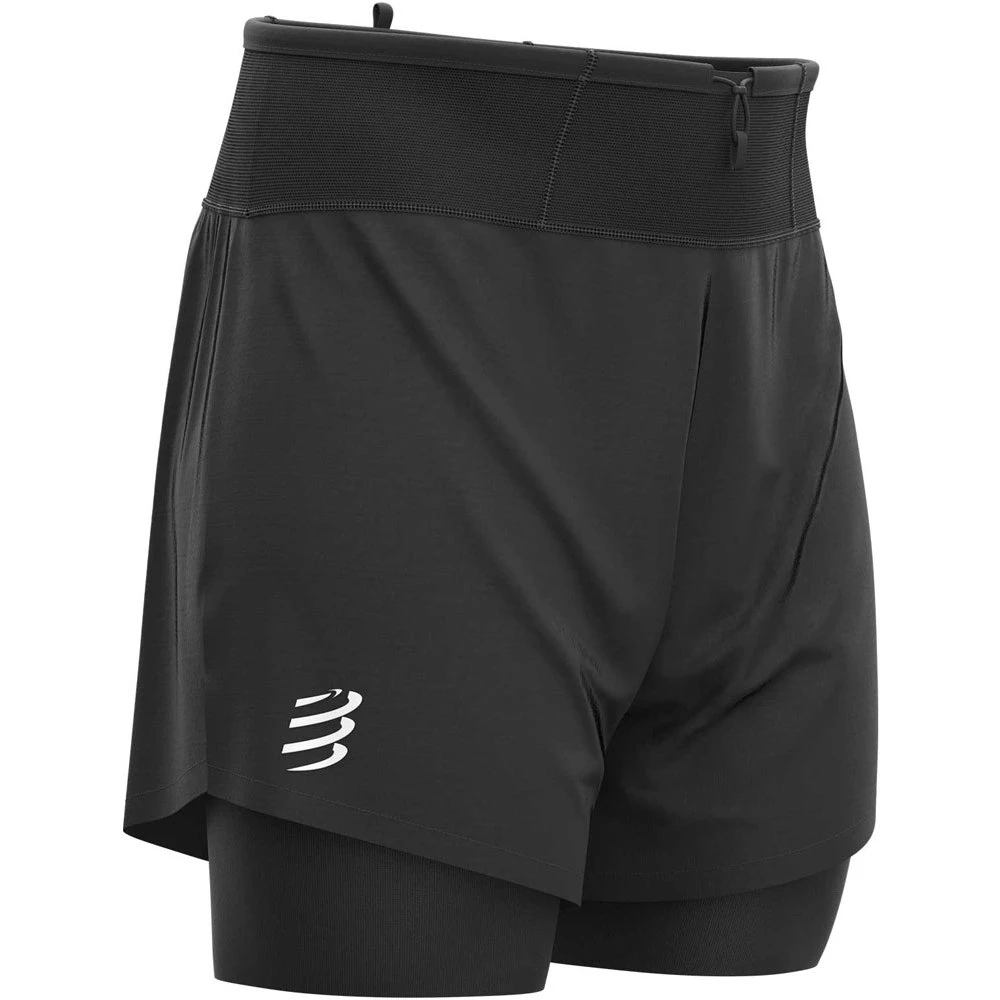 Compressport Trail 2-in-1 Shorts - Black 1 Compressport Trail 2-in-1 Shorts - Black