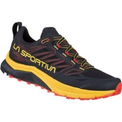 La Sportiva Jackal Running Shoes - Black/Yellow