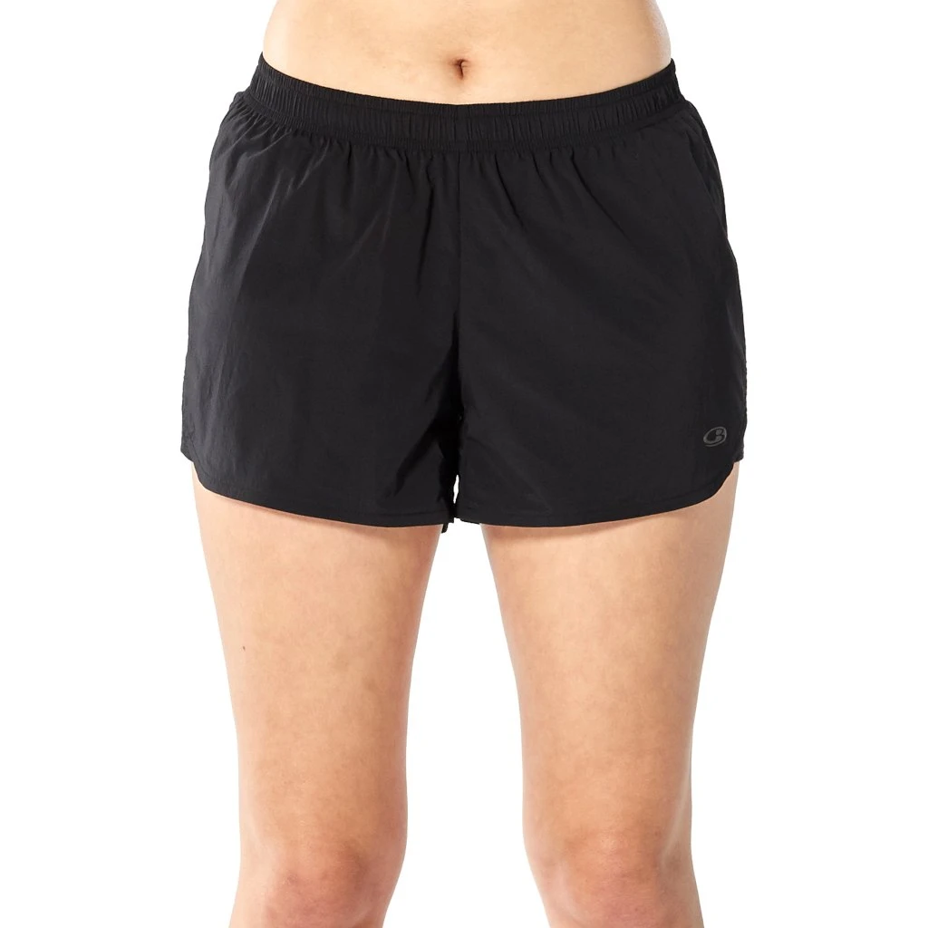Icebreaker Impulse Running Shorts Women - Black 1 Icebreaker Impulse Running Shorts Women - Black