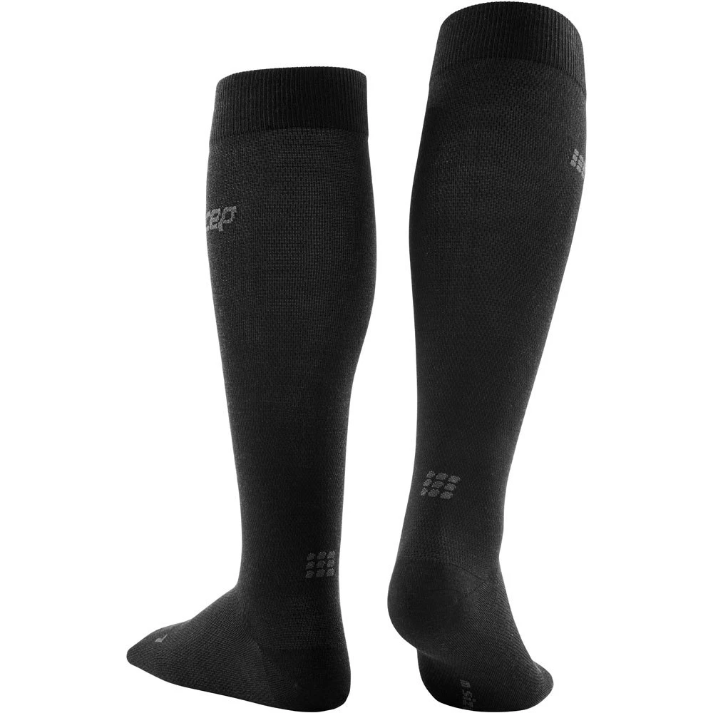 CEP Recovery Allday Merino Compression Socks - Anthracite 2 CEP Recovery Allday Merino Compression Socks - Anthracite - Image 2