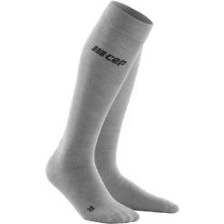 CEP Recovery Allday Merino Compression Socks - Light Grey
