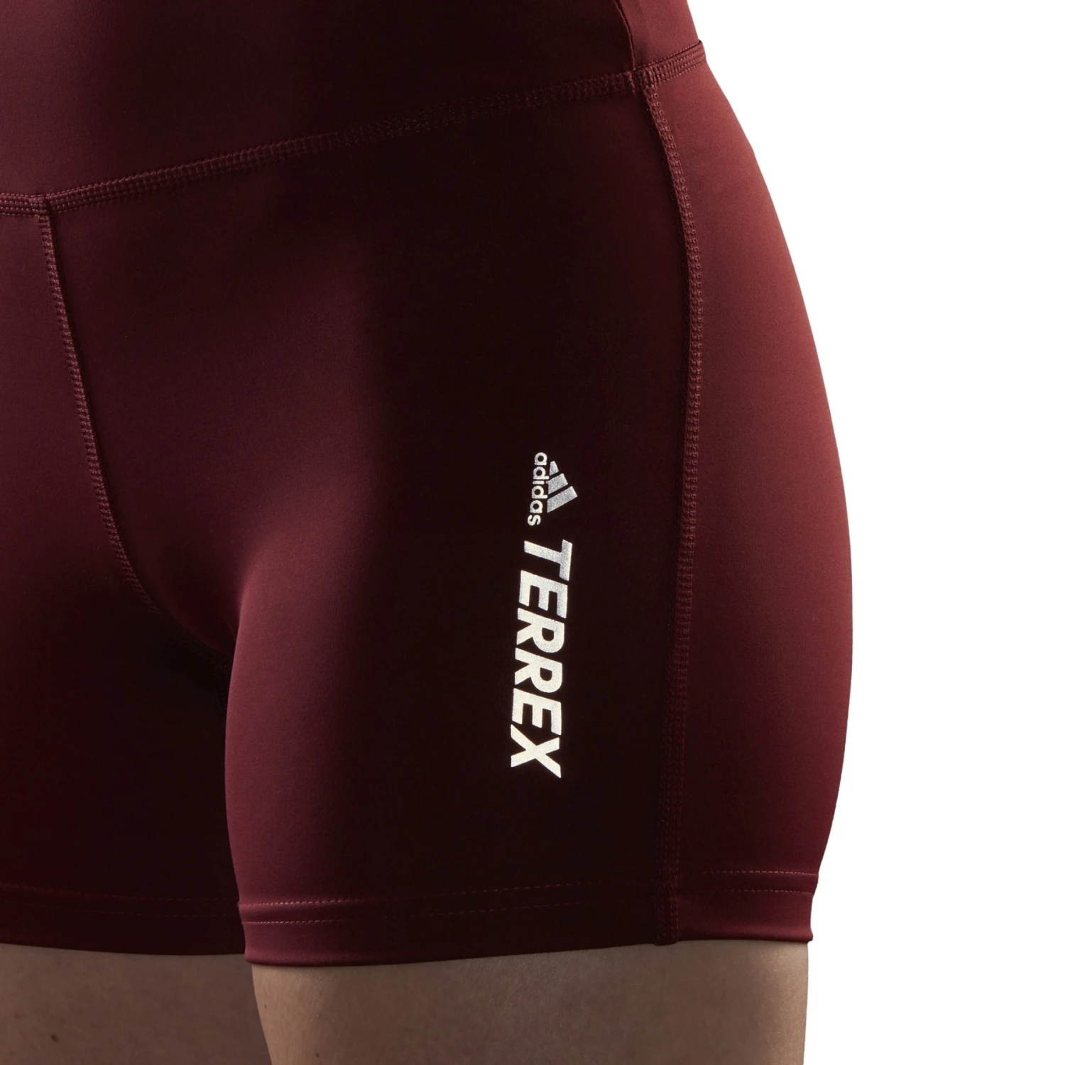 Adidas TERREX Multi Primeblue Shorts Women - Shadow Red HA2282 2 Adidas TERREX Multi Primeblue Shorts Women - Shadow Red HA2282 - Image 2