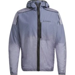 Adidas Agravic Trailrunning Windbreaker Men - Wonder Steel HT9391