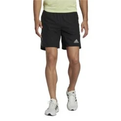 Adidas Own The Run 7" Shorts Men - Black/reflective Silver H58593 -RunGear Elite adidas mens own the run 7 inch shorts h58593 5 1091792