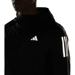 Adidas Own The Run Jacket Men - Black HZ4523 -RunGear Elite adidas mens own the run jacket black hz4523 6 1492404