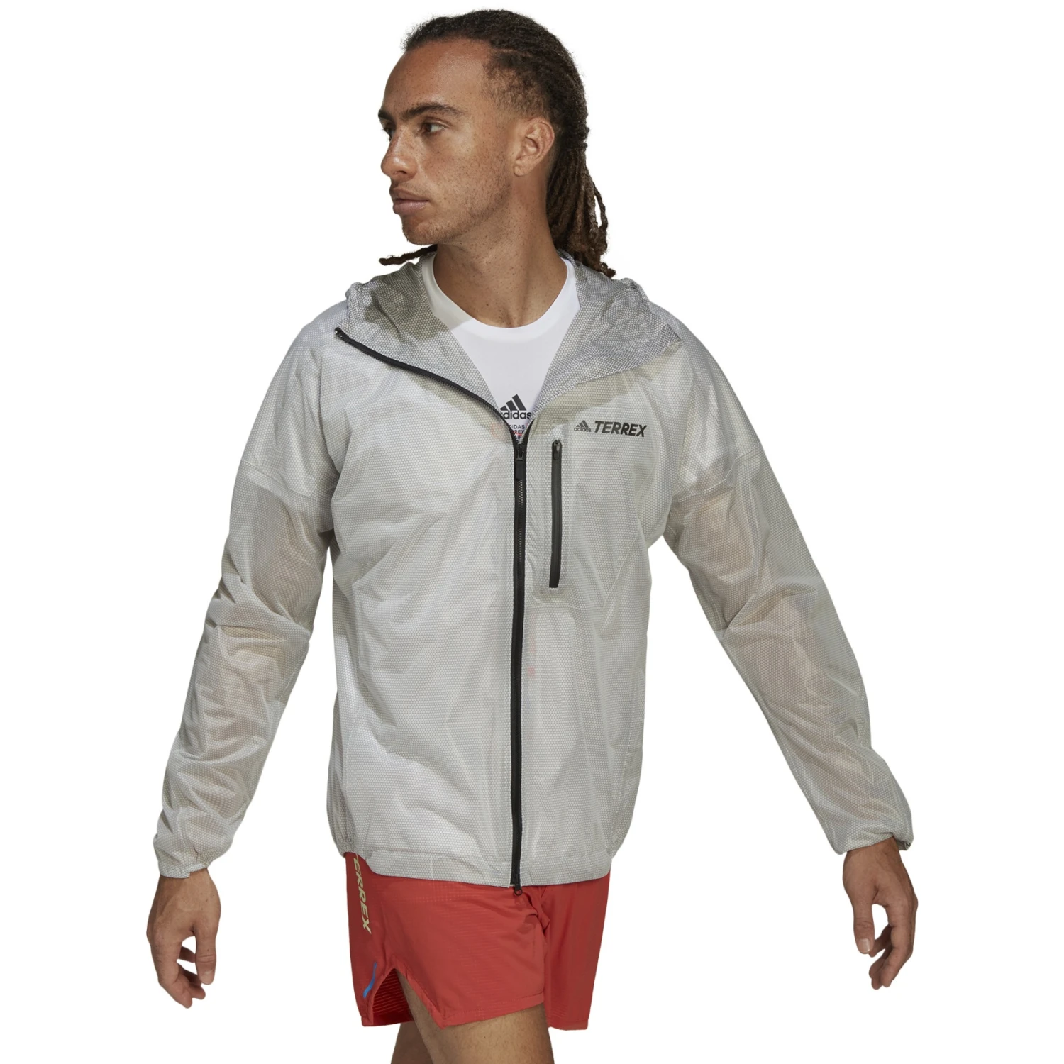 Adidas TERREX Agravic 2.5 Layer Rainjacket Men - Nondye HA4760 4 Adidas TERREX Agravic 2.5 Layer Rainjacket Men - Nondye HA4760 - Image 4