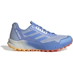 Adidas TERREX Agravic Flow 2 Trailrunning Shoes Men - Blue Dawn/blue Fuchsia/impact Orange HR1116