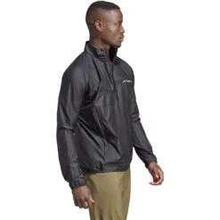 Adidas TERREX Multi Windbreaker Men - Black HM4031 -RunGear Elite adidas mens terrex multi windbreaker black hm4031 4 1358392