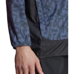 Adidas TERREX Trail Wind Jacket Men - Wonder Steel/black HZ5330 -RunGear Elite adidas mens terrex trail wind jacket wonder steel black hz5330 5 1496128