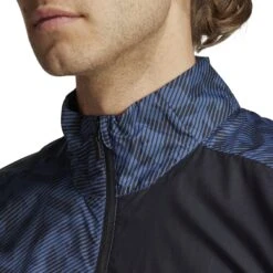 Adidas TERREX Trail Wind Jacket Men - Wonder Steel/black HZ5330 -RunGear Elite adidas mens terrex trail wind jacket wonder steel black hz5330 6 1496127