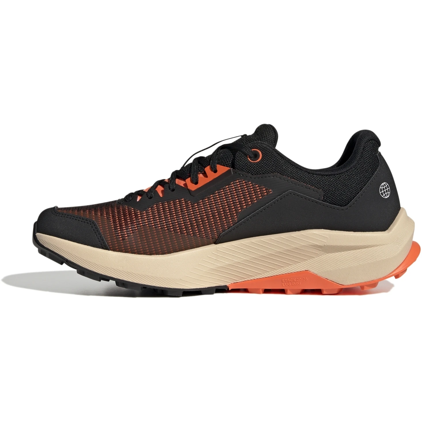 Adidas TERREX Trailrider Trailrunning Shoes Men - Impact Orange/footwear White/core Black HR1156 2 Adidas TERREX Trailrider Trailrunning Shoes Men - Impact Orange/footwear White/core Black HR1156 - Image 2