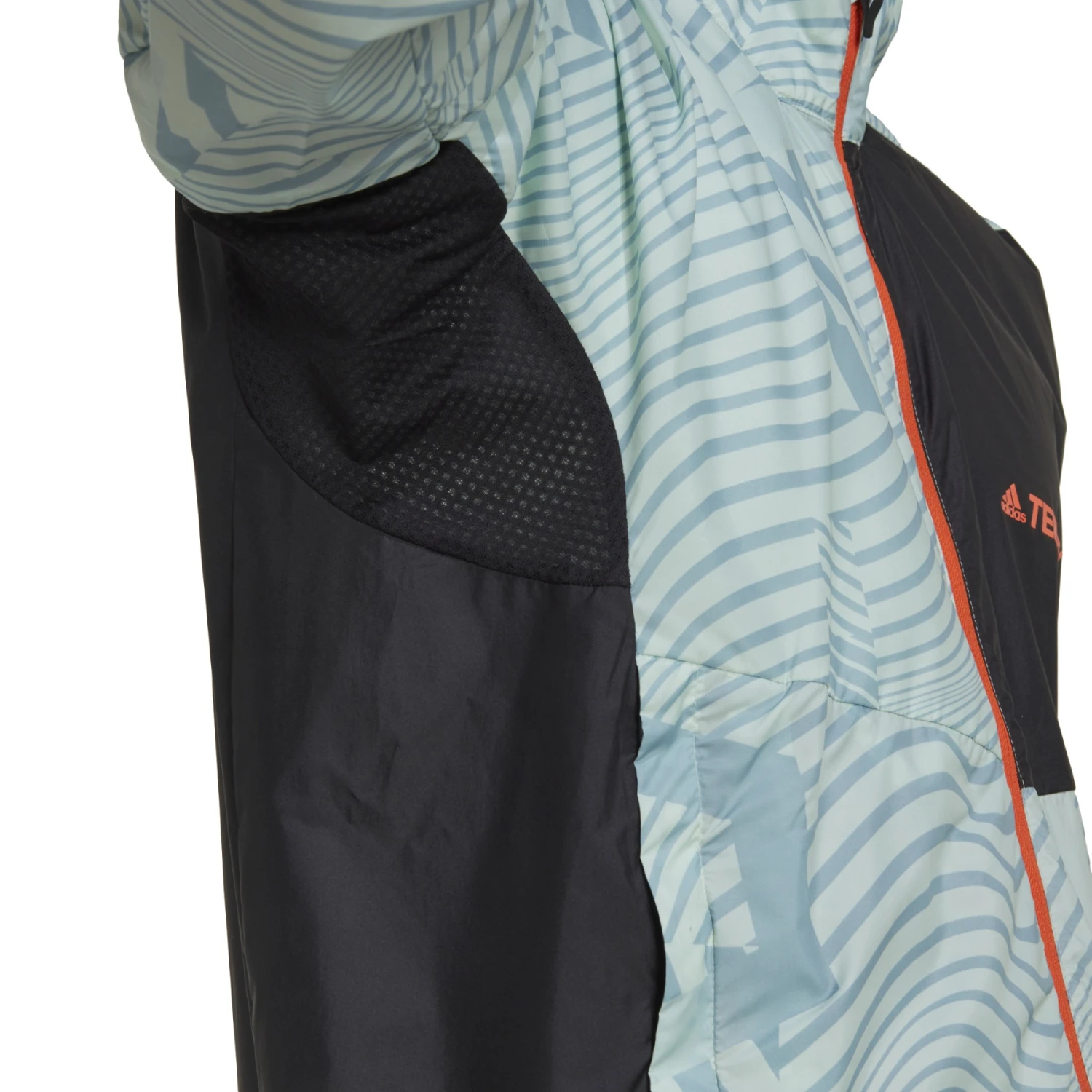 Adidas TERREX Trail Wind Jacket Men - Linen Green/magic Grey HI6199 6 Adidas TERREX Trail Wind Jacket Men - Linen Green/magic Grey HI6199 - Image 6