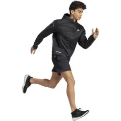 Adidas Ultimate Running Jacket Men - Black HY1422 -RunGear Elite adidas mens ultimate jacket black hy1422 3 1471500