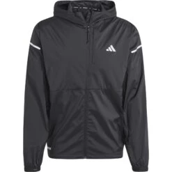 Adidas Ultimate Running Jacket Men - Black HY1422 -RunGear Elite adidas mens ultimate jacket black hy1422 6 1471497