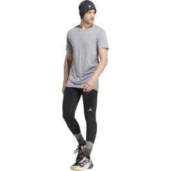 Adidas Men's Ultimate Warm Running Tights - Black IJ9088 -RunGear Elite adidas mens ultimate warm running tights black ij9088 4 1522530