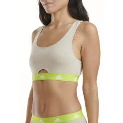 Adidas Sports Underwear Scoop Women's Bralette - 409-beige -RunGear Elite adidas sports underwear scoop womens bralette 409 beige 5 1542064