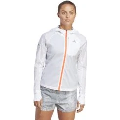 Adidas Fast Running Jacket Women - White HY2517