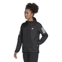 Adidas Own The Run Windbreaker Women - Black H59271 -RunGear Elite adidas womens own the run windbreaker h59271 3 1089750