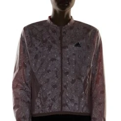Adidas Run Fast Radically Reflective Windbreaker Men - Wonder Mauve HC1660 -RunGear Elite adidas womens rad ref wind jacket hc1660 4 1091954