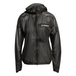 Adidas TERREX Agravic 2.5-Layer Rain Jacket Women - Black HF2164 -RunGear Elite adidas womens terrex agravic rainjacket black 1162389
