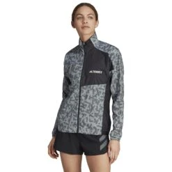 Adidas TERREX Trail Wind Jacket Women - Wonder Silver/black HZ5328
