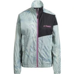 Adidas TERREX Trail Wind Jacket Women - Linen Green/magic Grey HF9294 -RunGear Elite adidas womens trail wind jacket linen green magic grey hf9294 9 1259001