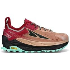 Altra Olympus 5 Trail Running Shoes Women - Brown/Red
