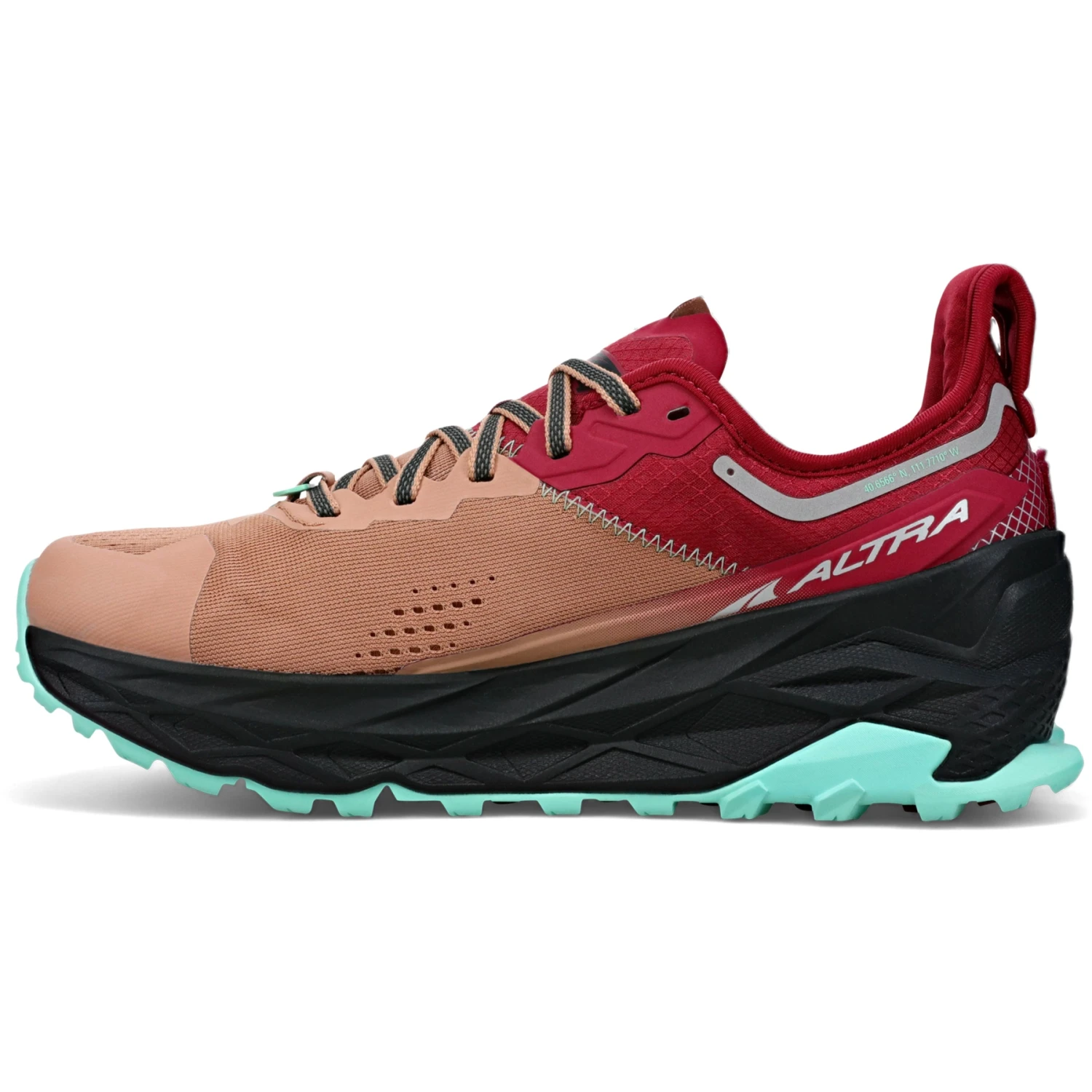 Altra Olympus 5 Trail Running Shoes Women - Brown/Red 2 Altra Olympus 5 Trail Running Shoes Women - Brown/Red - Image 2