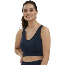 Athlecia Balance Seamless Sports Bra Women - Dark Sapphire